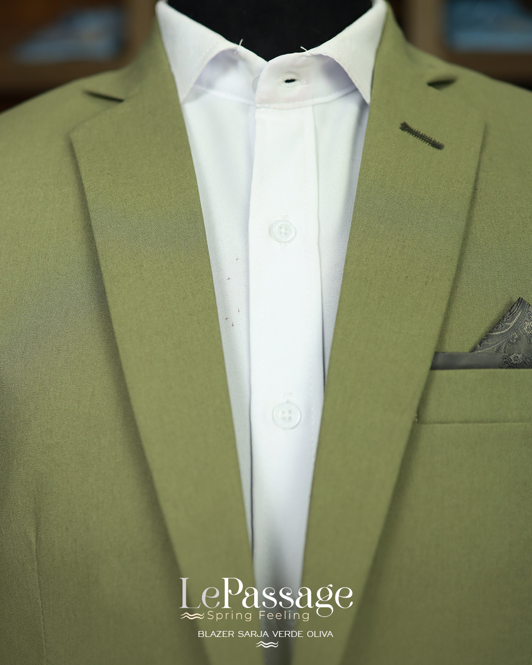 blazer verde oliva 2