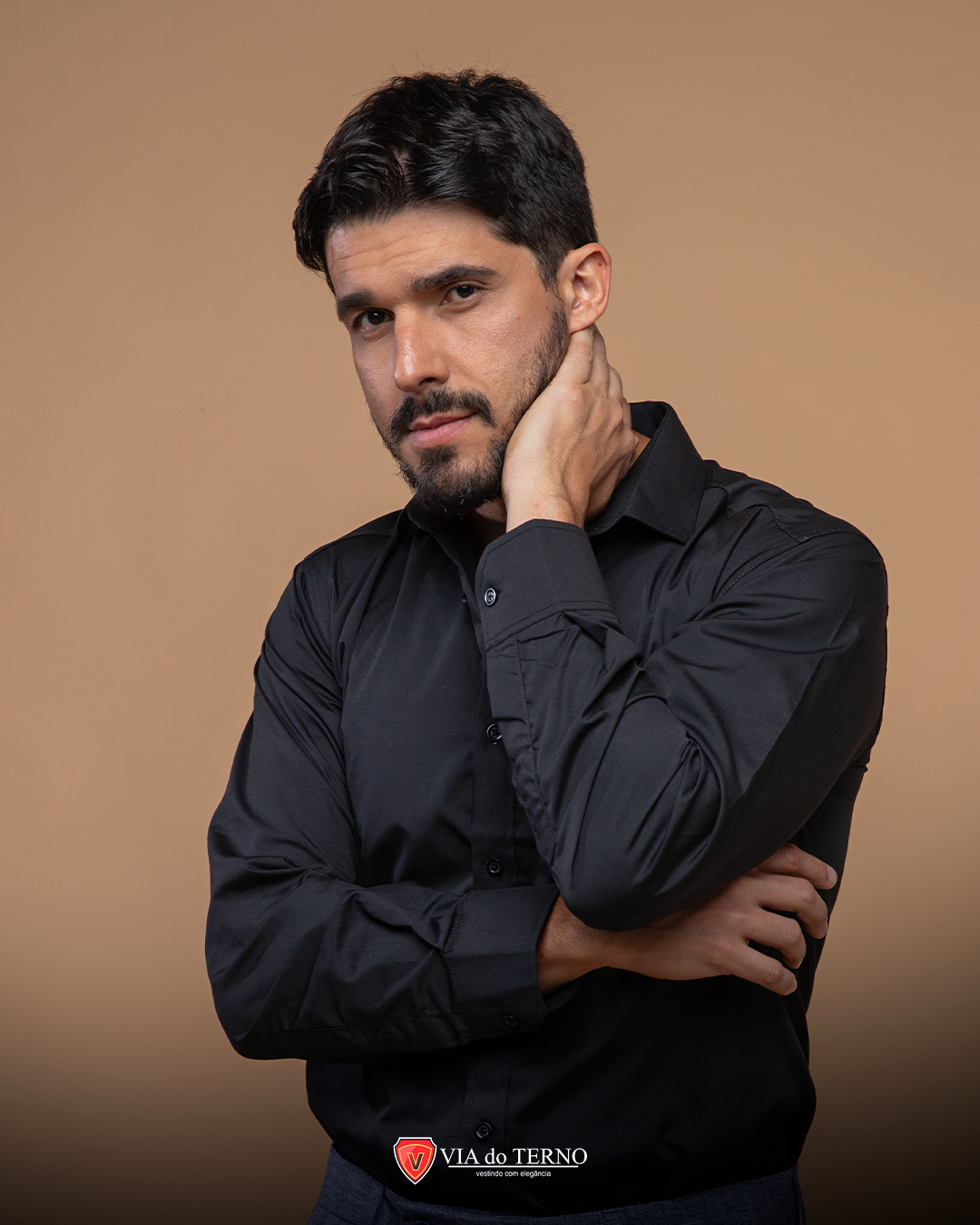 camisa mista preta 1