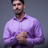 04 camisa social slim lilas via do terno