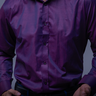 02 camisa social slim roxa via do terno