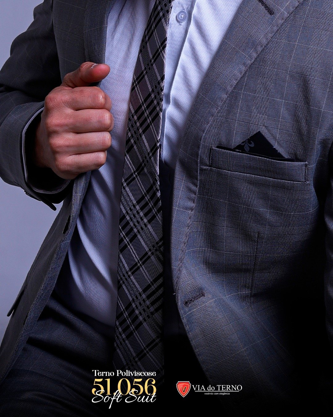 10 terno slim poliviscose soft suit