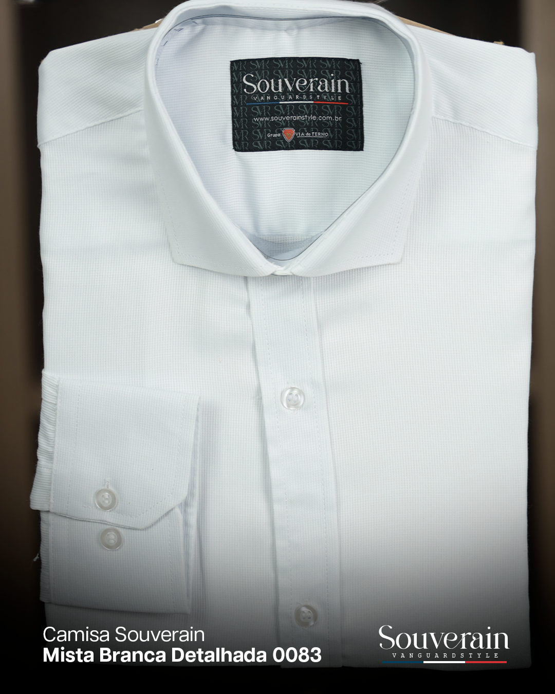 camisa souverain mista branca detalhada 0083 4