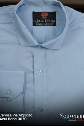 camisa via algodao azul bebe 0070 4