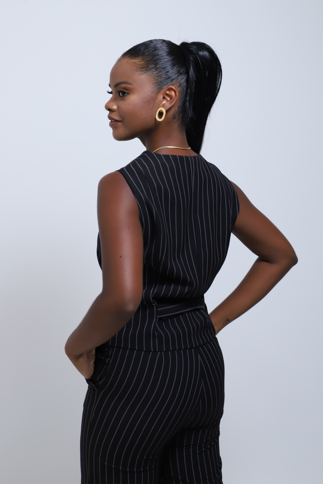 0000001 conj calca risca de giz preto lote 200 6