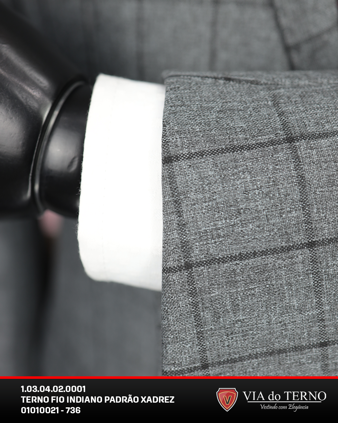 1 03 04 02 0001 terno fio indiano padrao xadrez 01010021 736 5