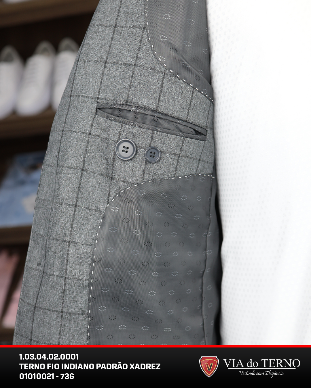 1 03 04 02 0001 terno fio indiano padrao xadrez 01010021 736 1