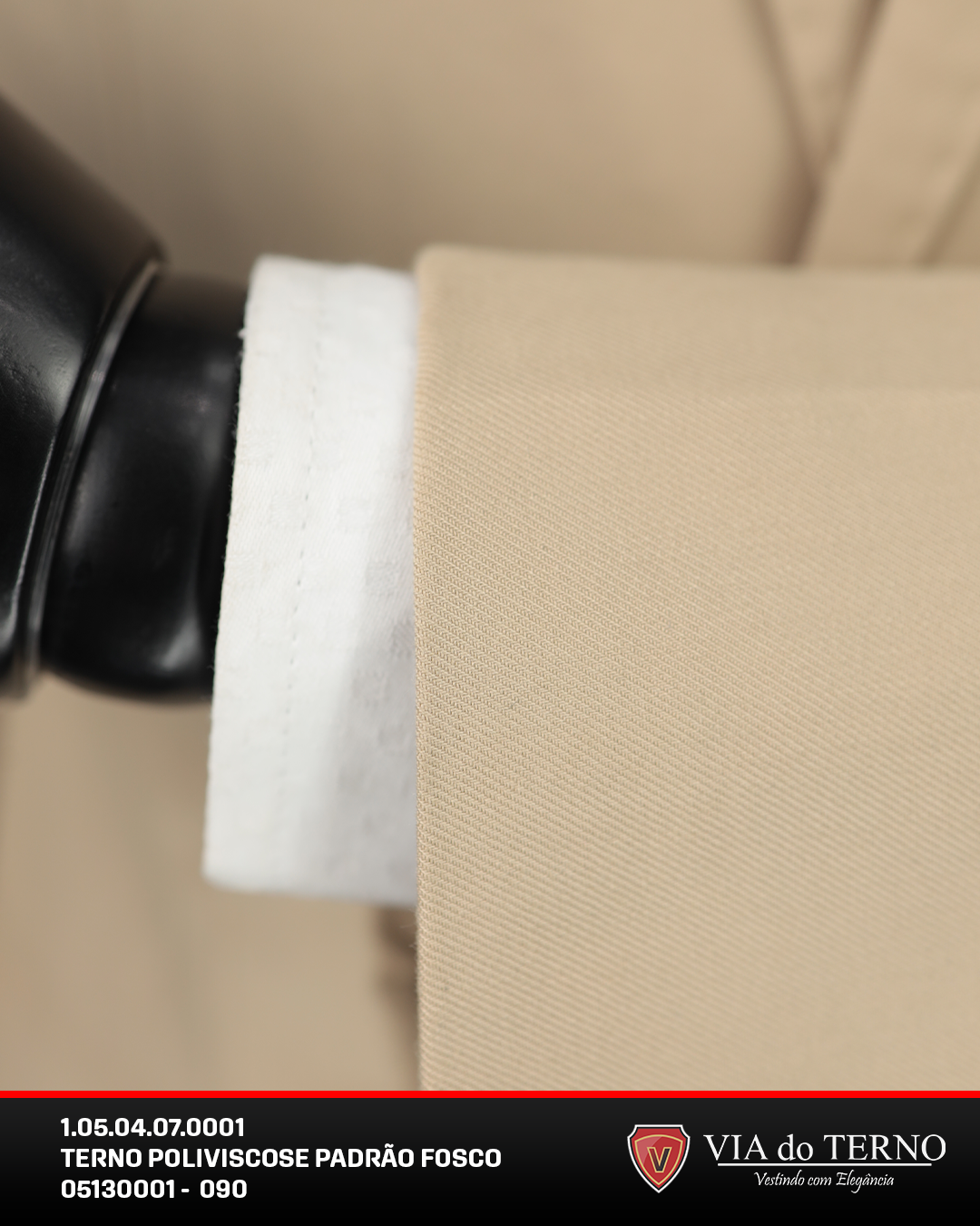 1 05 04 07 0001 terno poliviscose padrao fosco 05130001 090 6