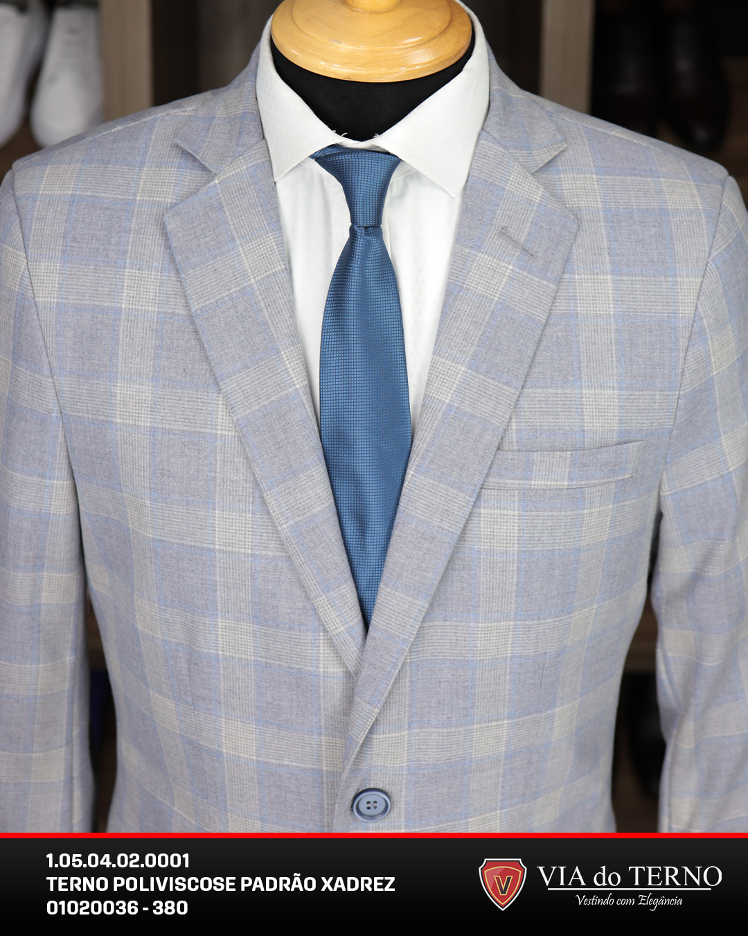 1 05 04 02 0001 terno poliviscose padrao xadrez 01020036 380 5