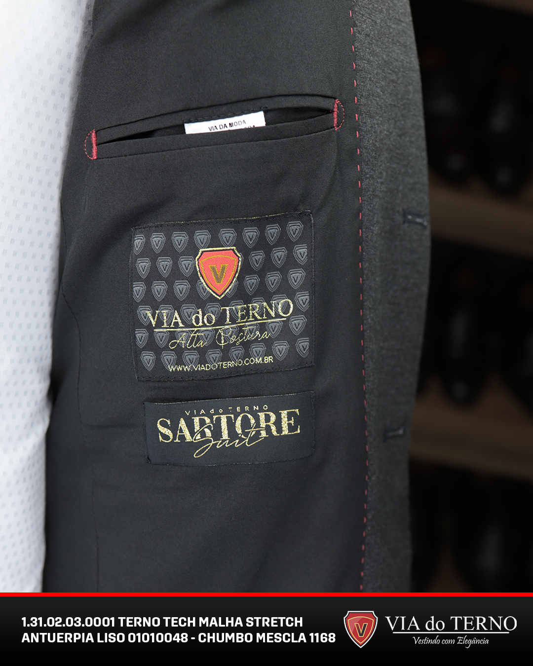 1 31 02 03 0001 terno tech malha stretch antuerpia liso 01010048 chumbo mescla 1168 4