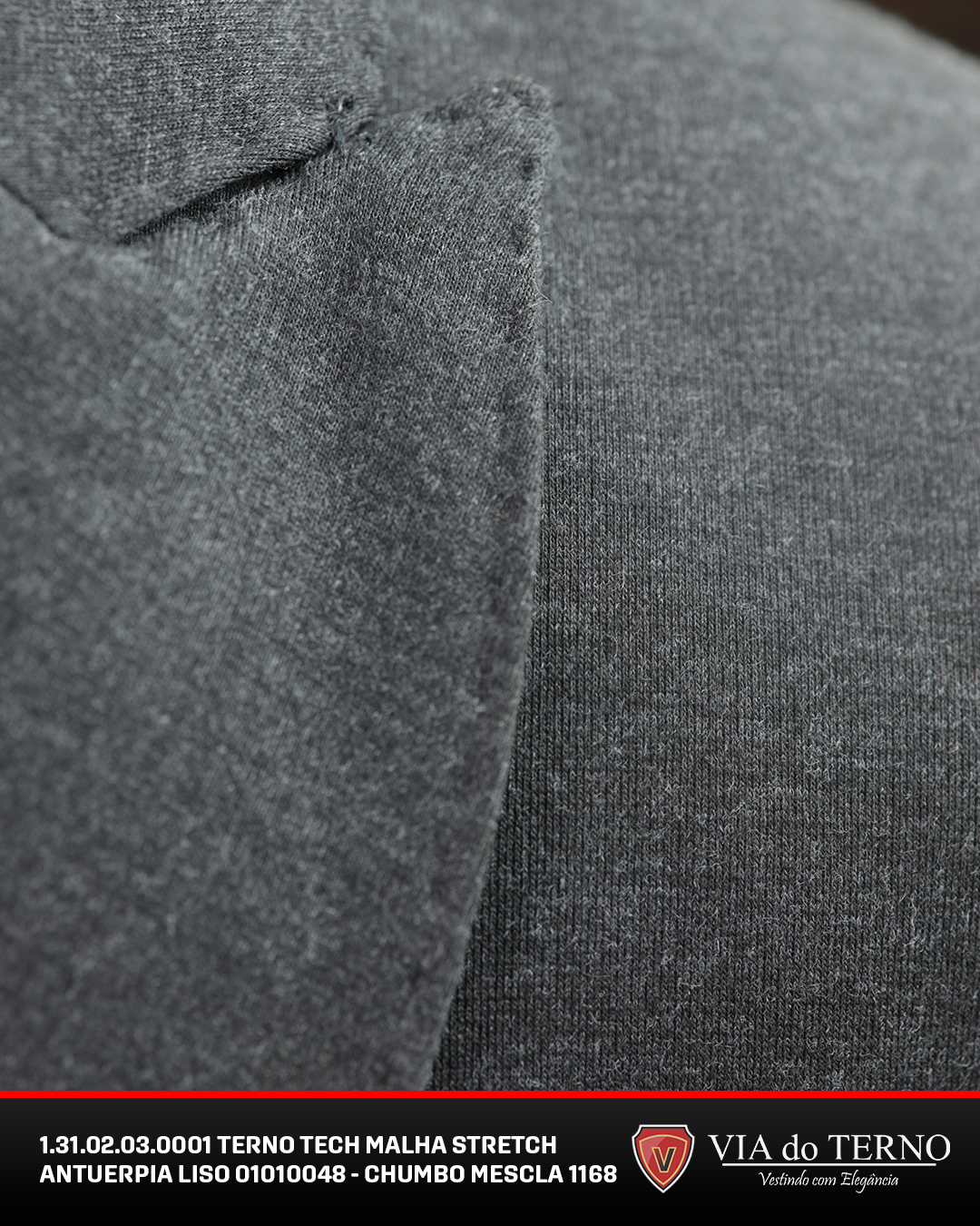 1 31 02 03 0001 terno tech malha stretch antuerpia liso 01010048 chumbo mescla 1168 8