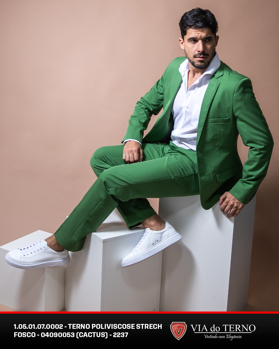 04 terno slim poliviscose cactus