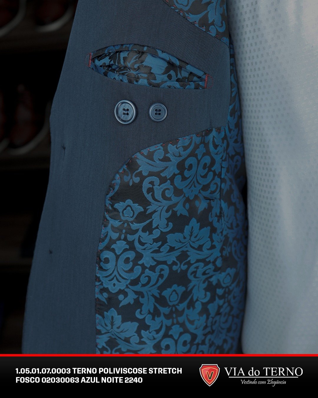 03 terno slim poliviscose azul noite