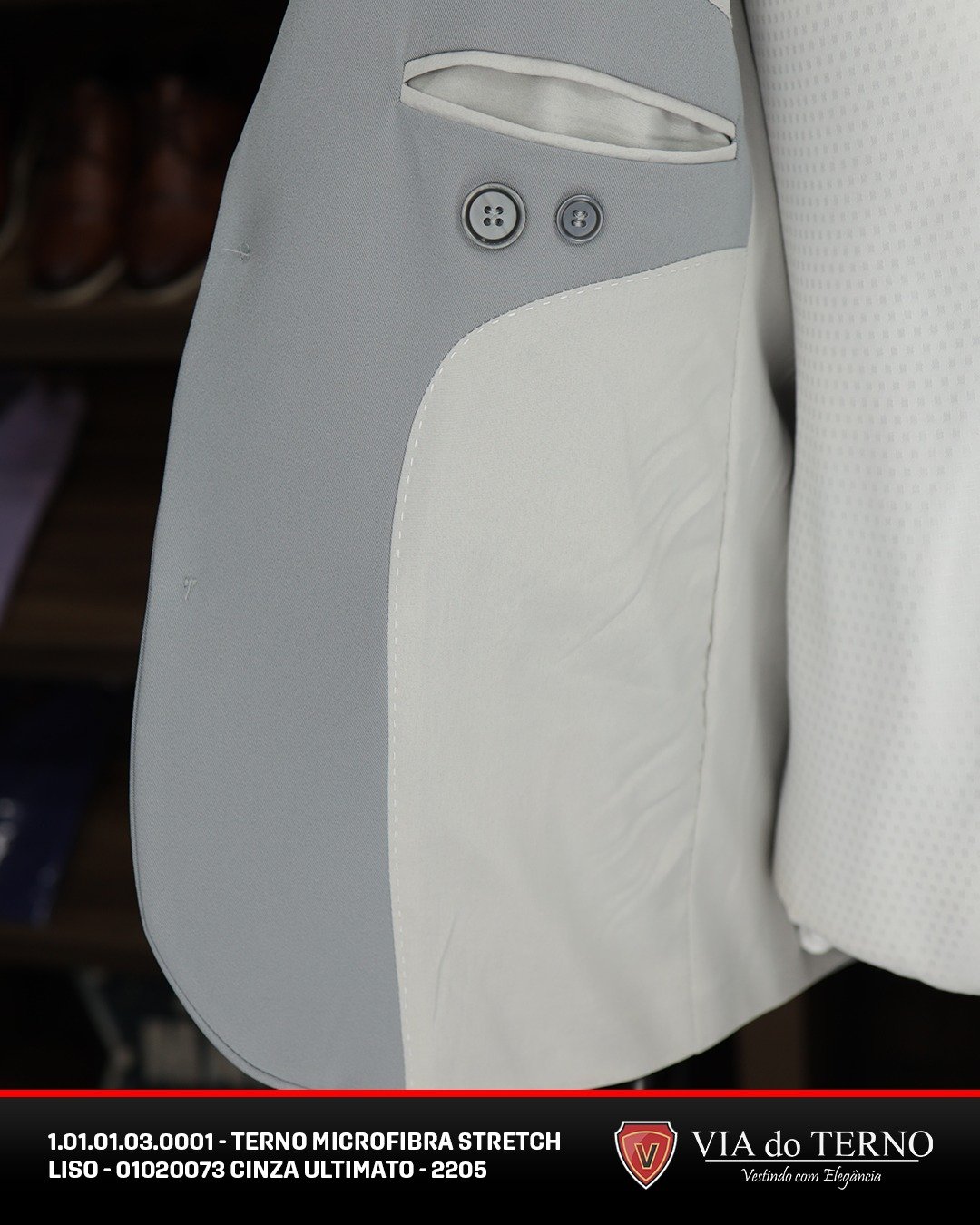 07 terno slim microfibra cinza ultimato