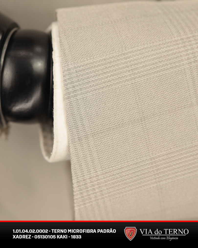 13 terno slim microfibra kaki