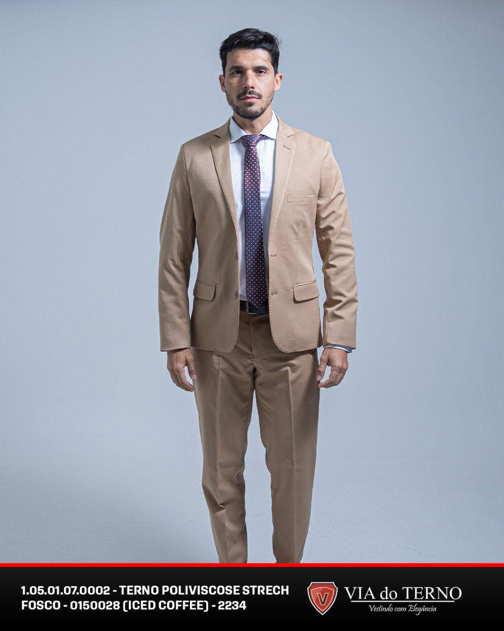 17 terno slim poliviscose iced coffee