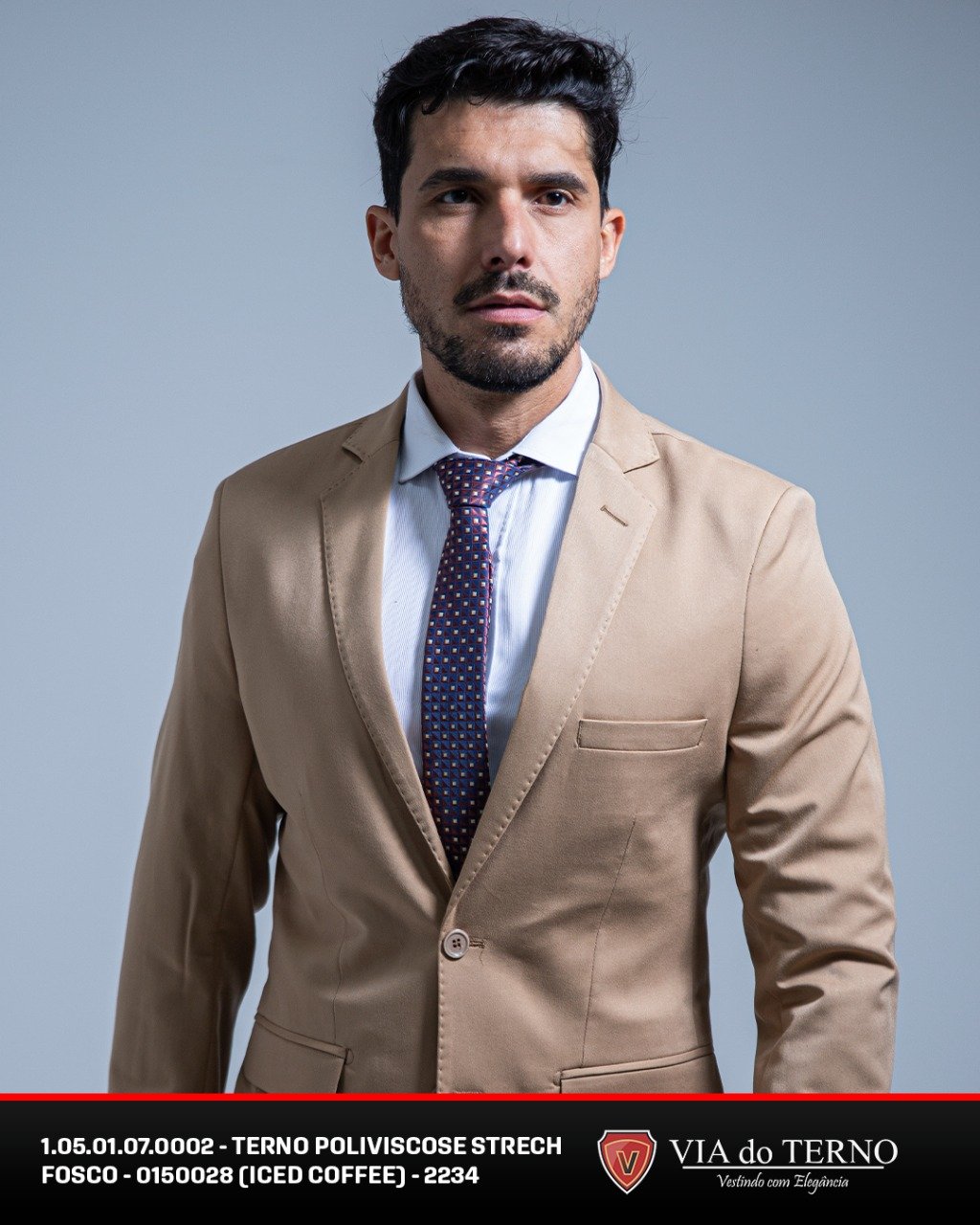 19 terno slim poliviscose iced coffee