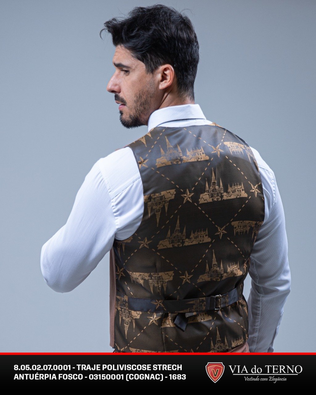 04 traje poliviscose cognac fosco