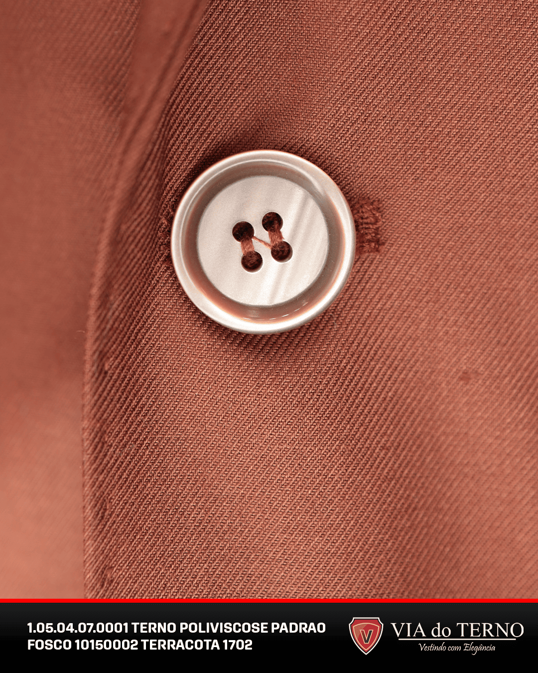 04 terno slim poliviscose terracota fosco