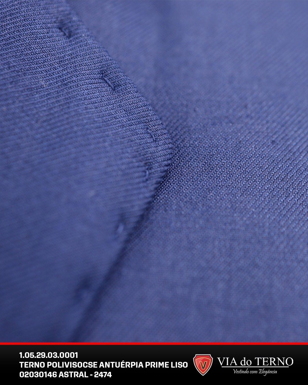 03 terno slim poliviscose azul astral