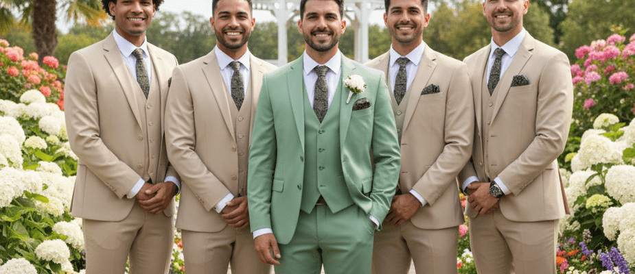 Casamento Perfeito: Cores de Terno para o Noivo e Padrinhos que Vão Arrasar nas Fotos! Casamento Perfeito: Cores de Terno para o Noivo e Padrinhos que Vão Arrasar nas Fotos!