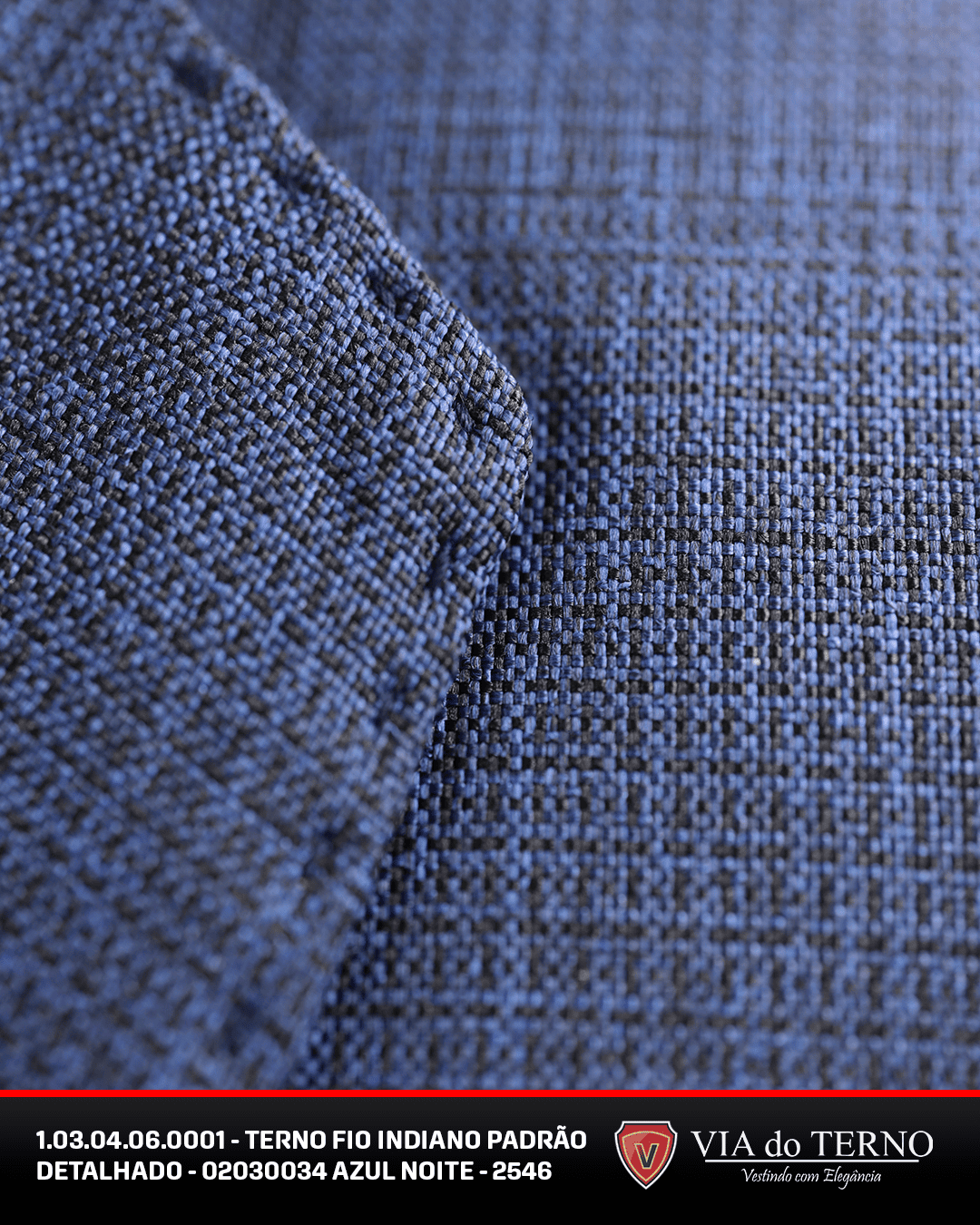 05 terno slim fio indiano azul noite