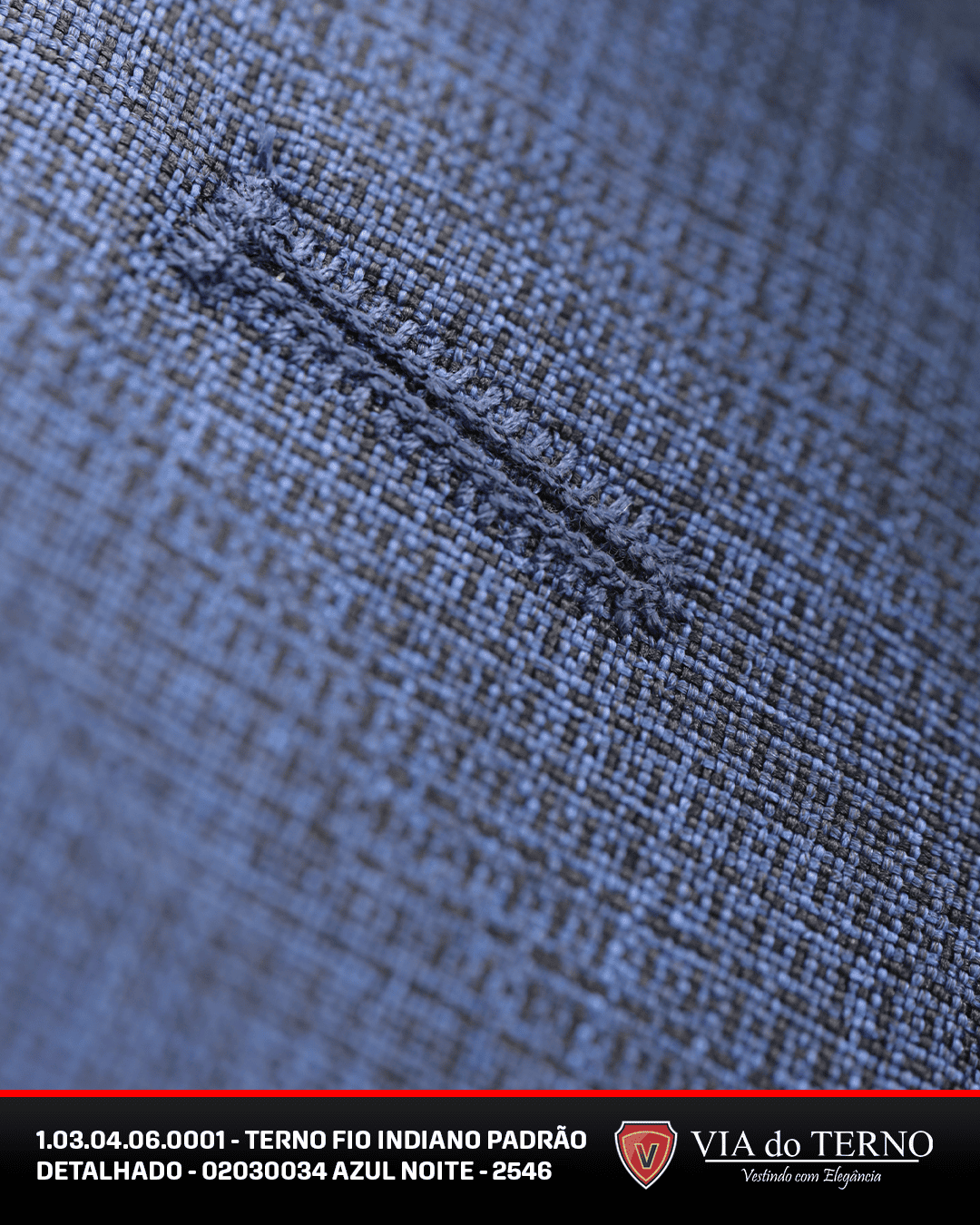 07 terno slim fio indiano azul noite