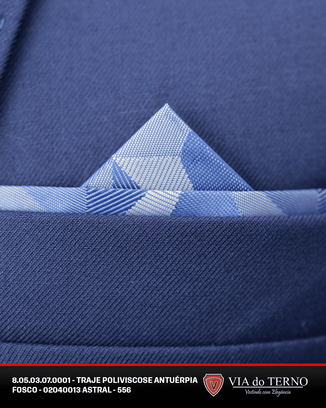 04 traje completo poliviscose azul astral