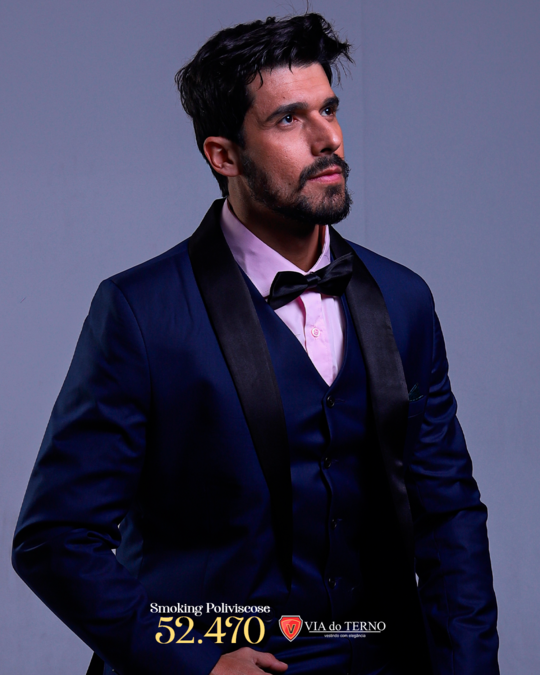 04 smoking azul marinho