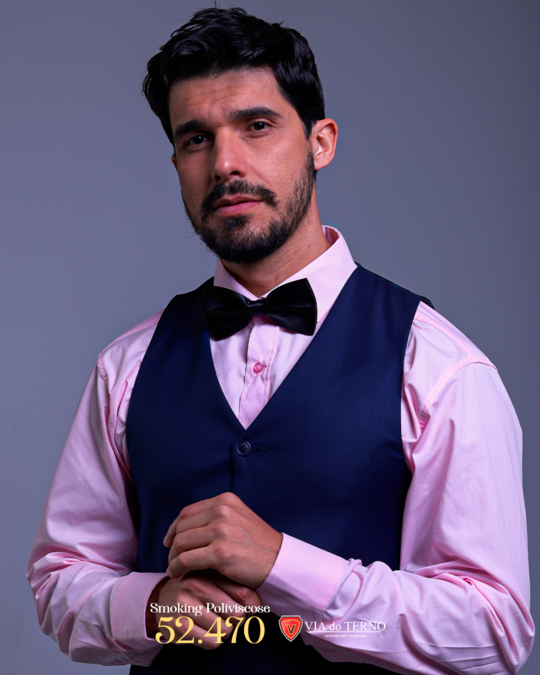 08 smoking azul marinho