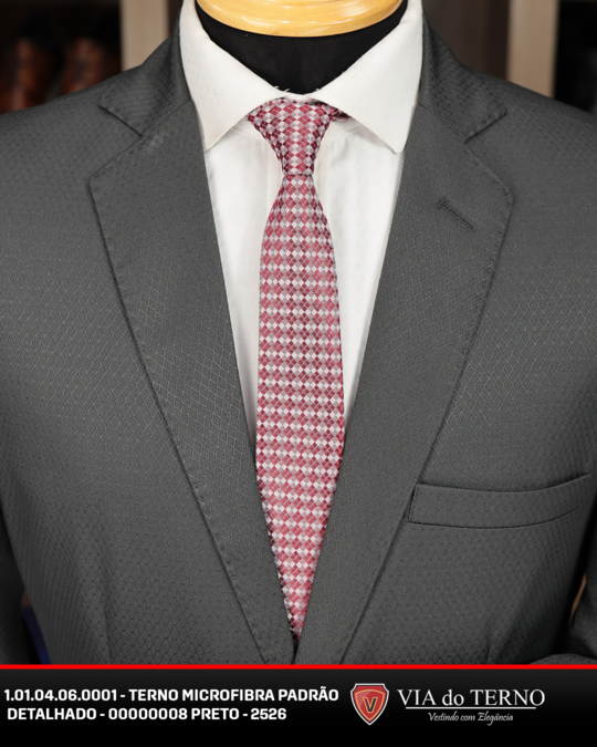 05 terno slim microfibra preto detalhado