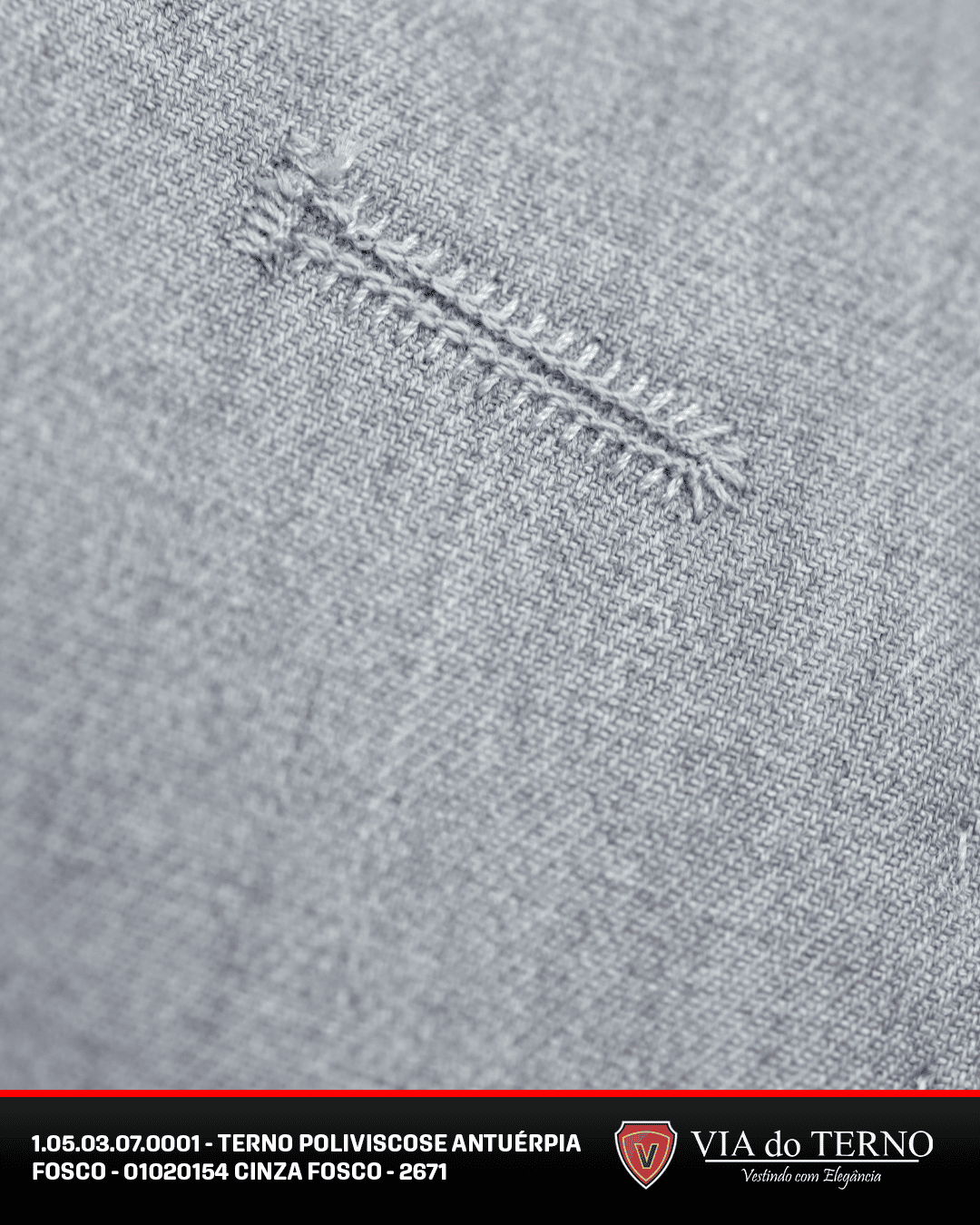 07 terno slim poliviscose silver class