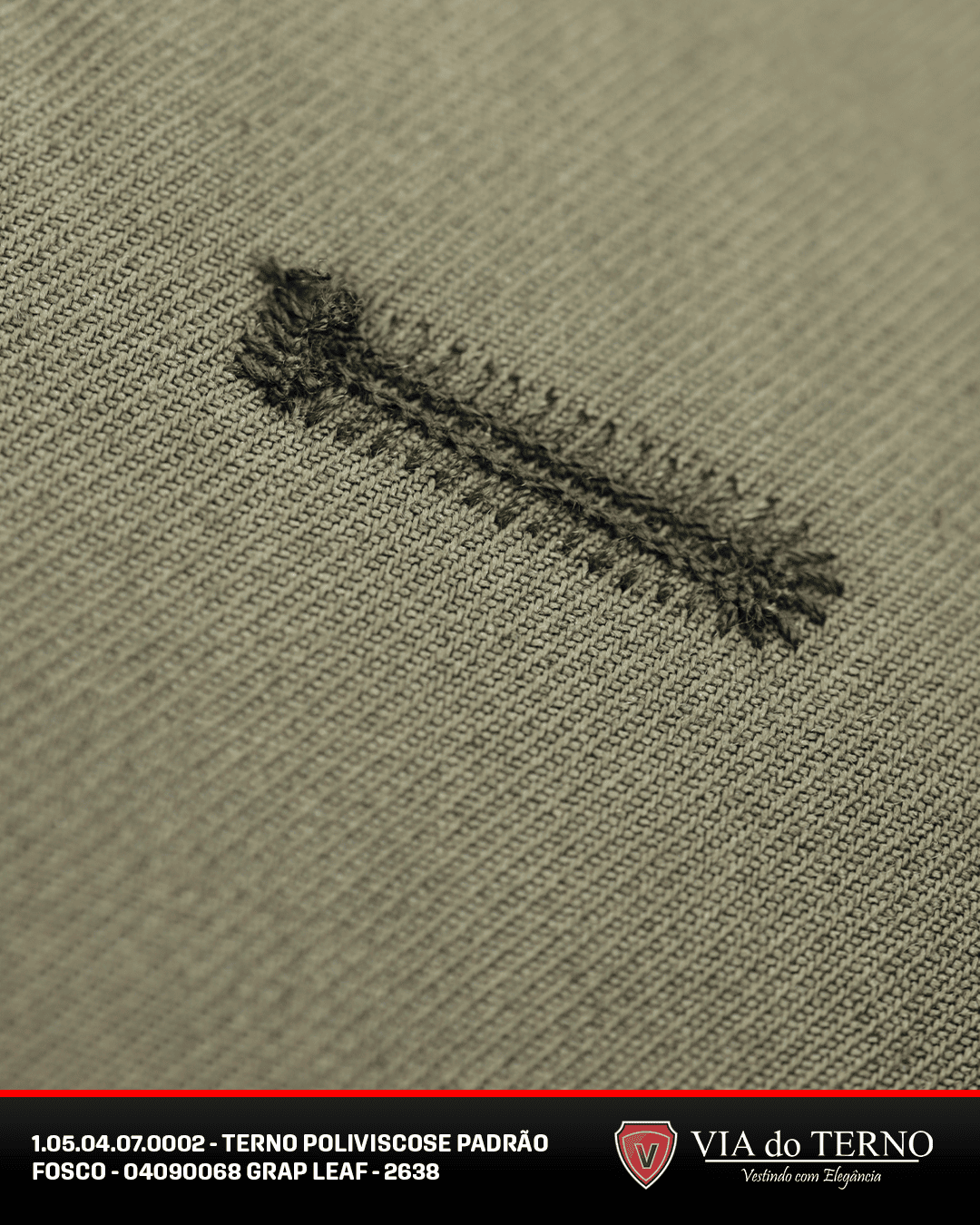 01 terno poliviscose padrao fosco grean leaf grap leaf