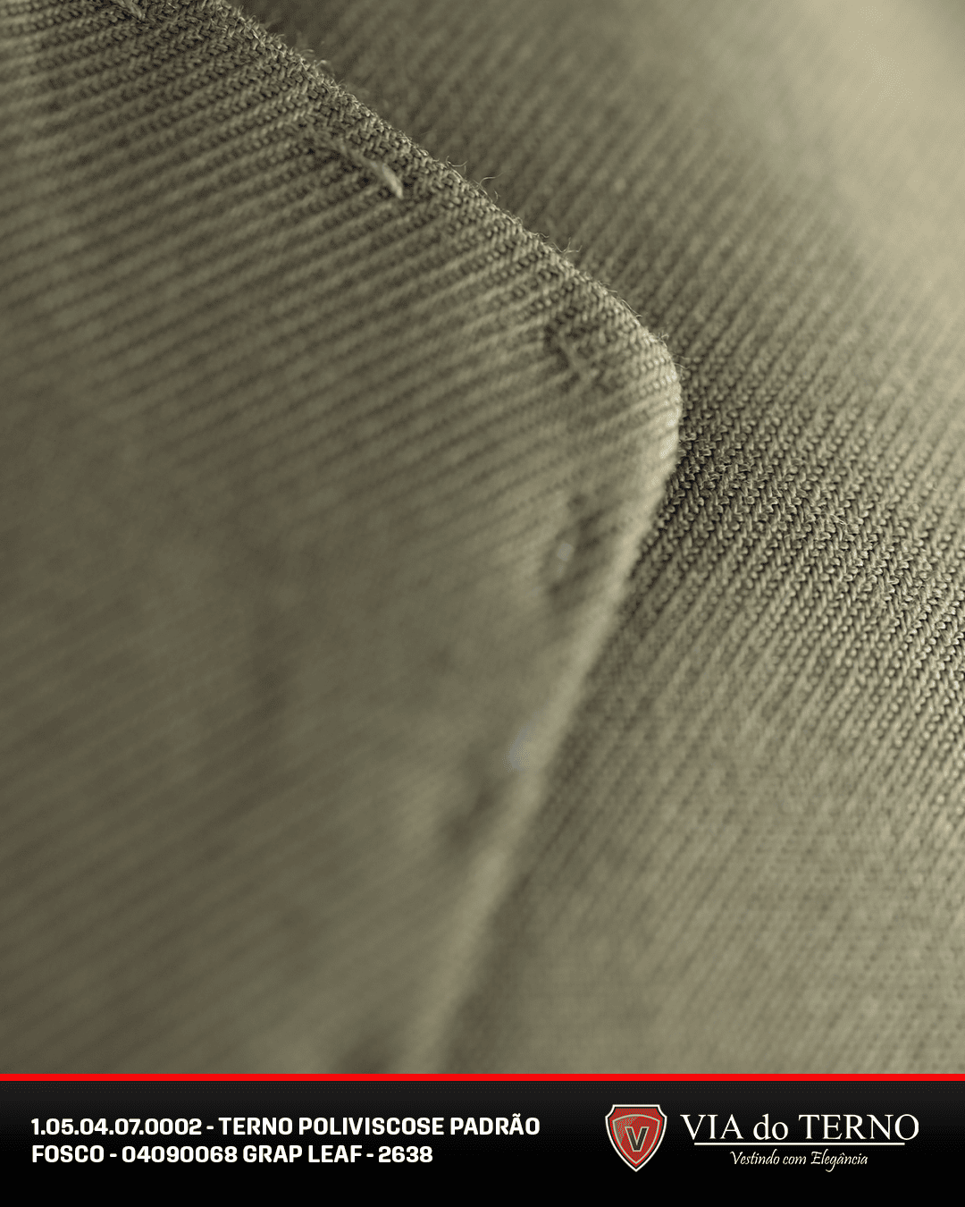 07 terno poliviscose padrao fosco grean leaf grap leaf