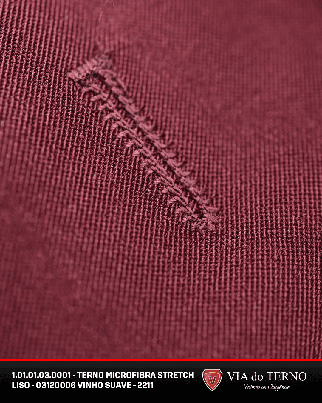 05 terno slim microfibra vinho suave