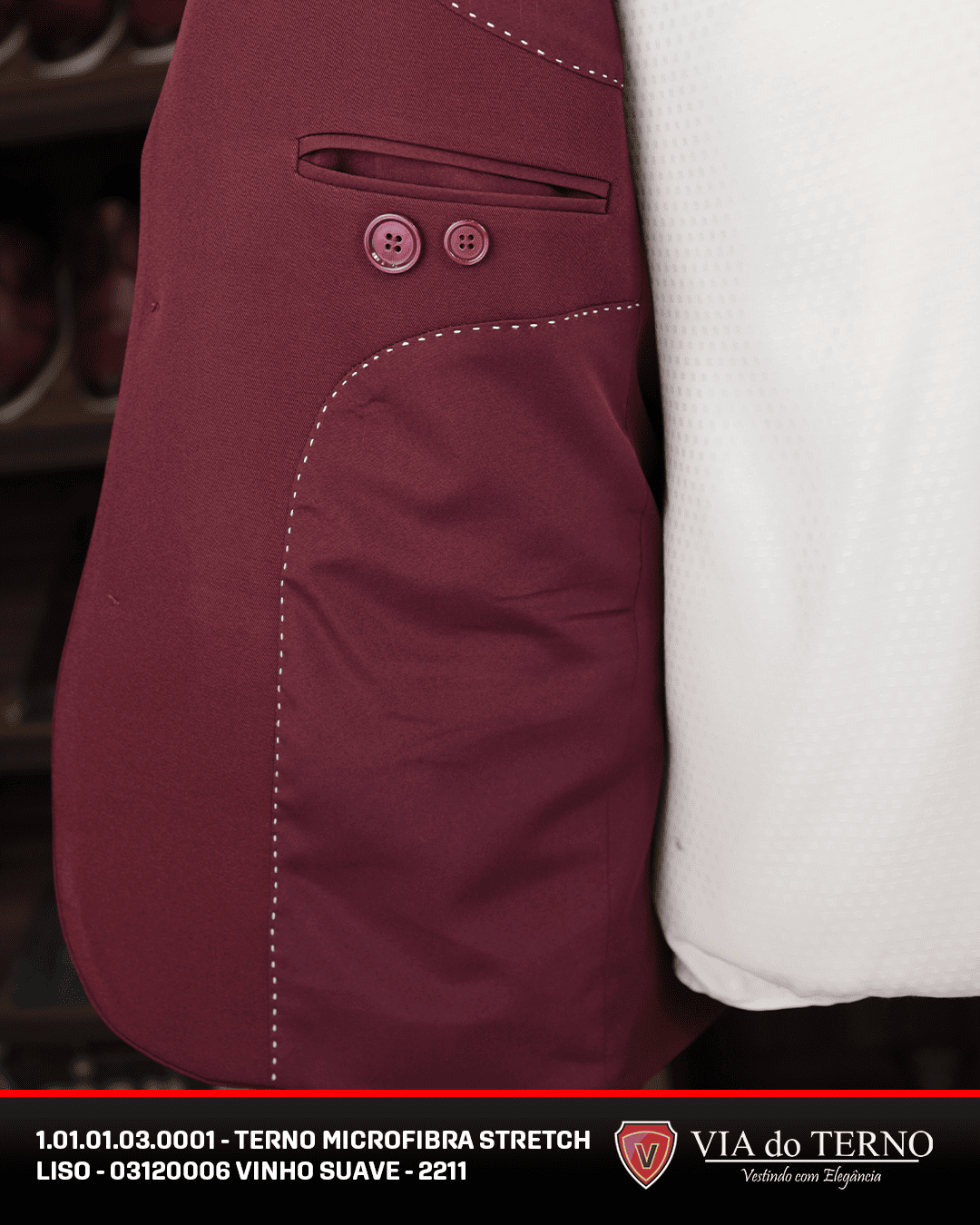 07 terno slim microfibra vinho suave