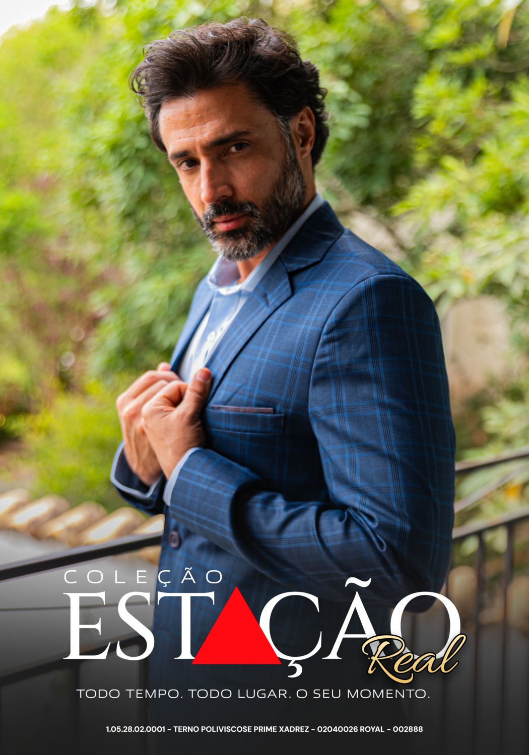 04 terno slim poliviscose xadrez prime