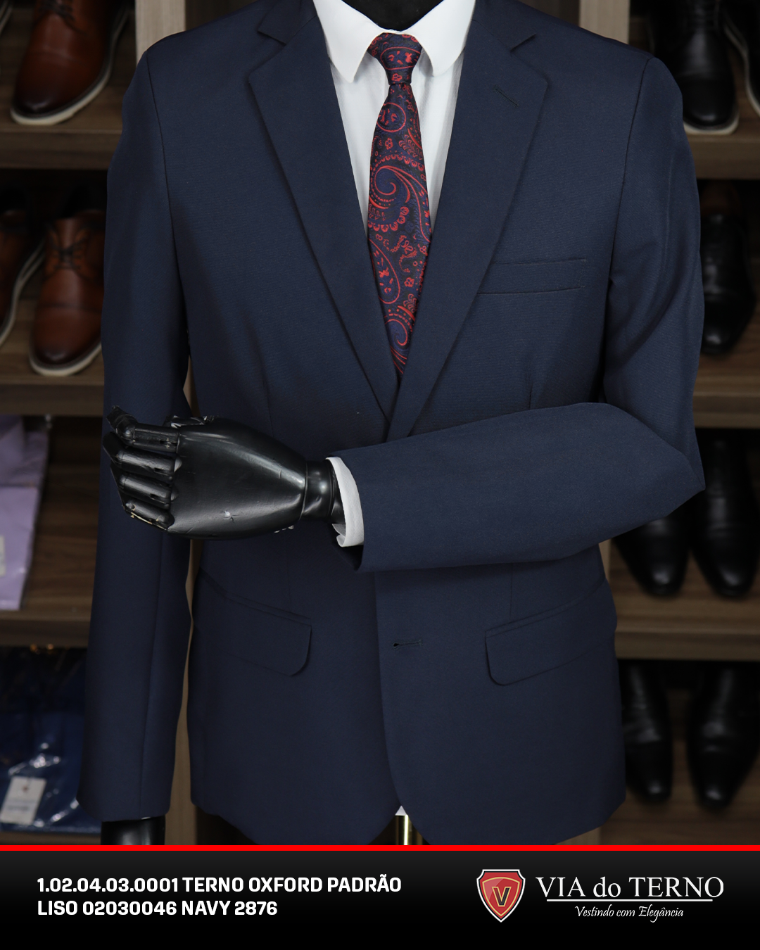 01 terno slim oxford azul navy