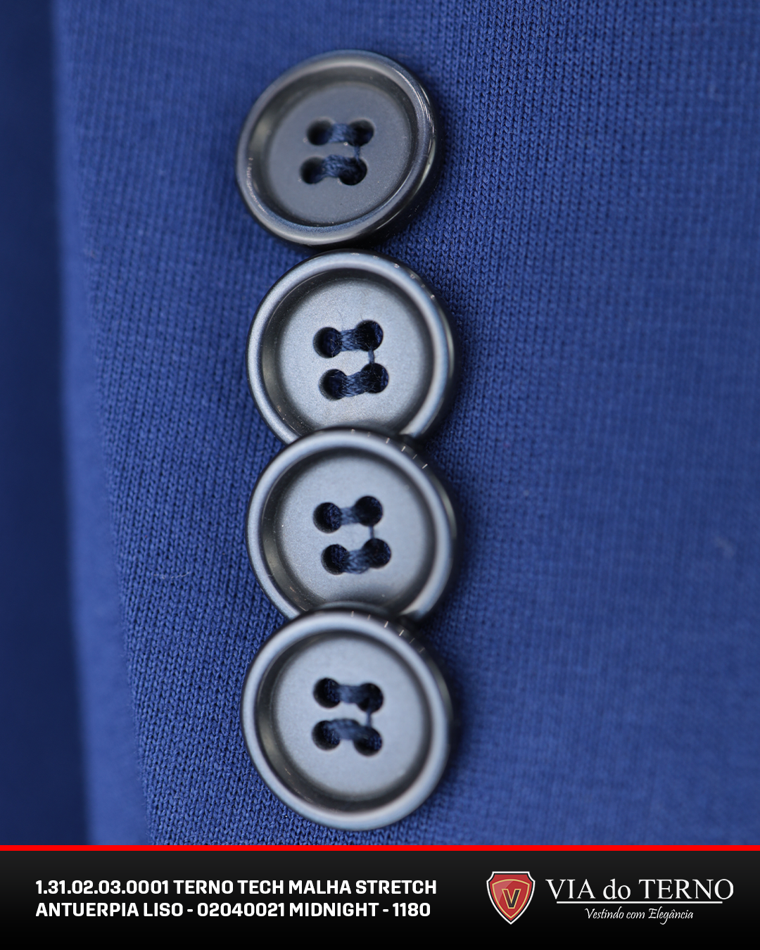 11 terno tech malha azul midnight