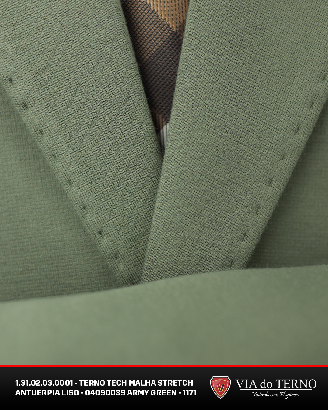 04 terno tech malha verde army