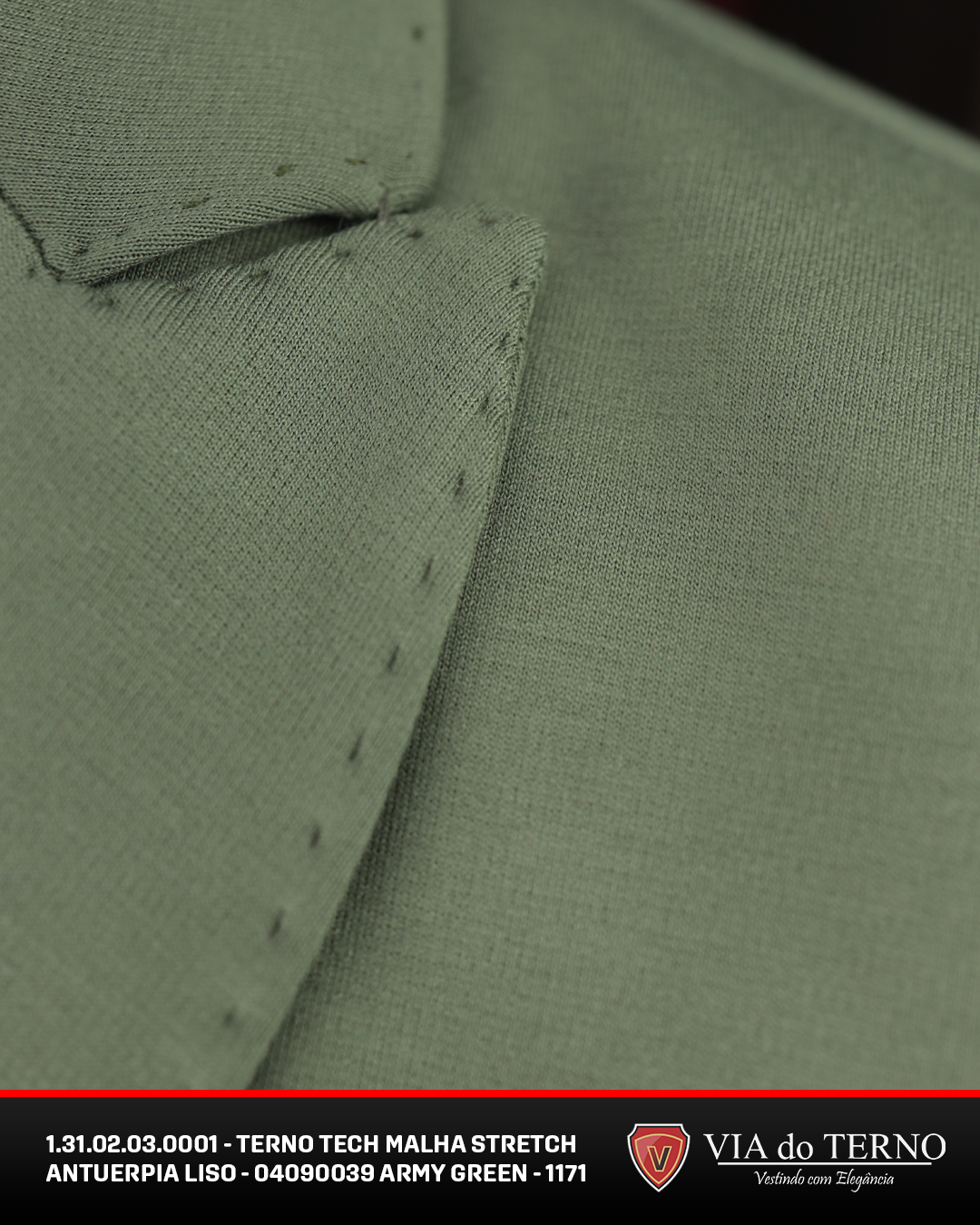 06 terno tech malha verde army