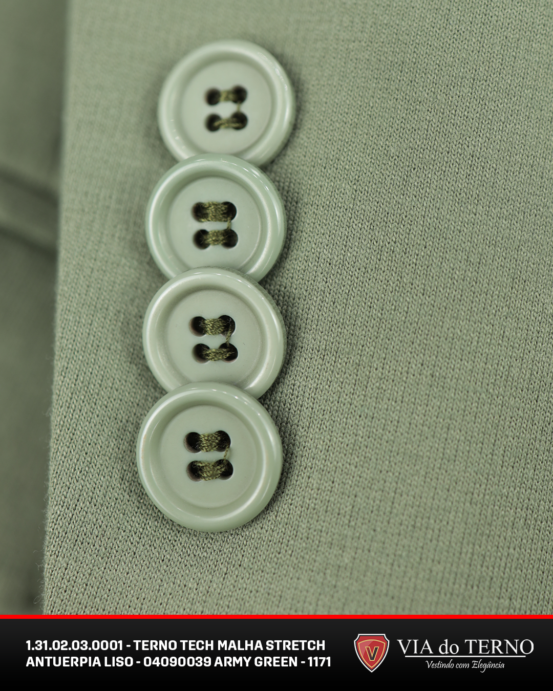 08 terno tech malha verde army
