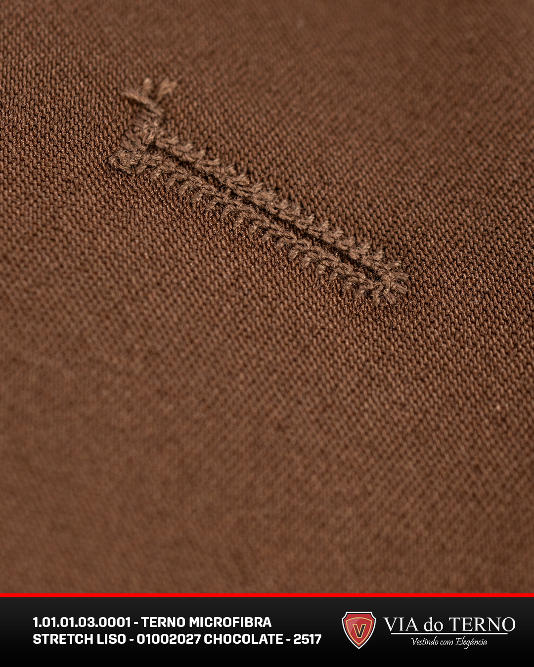 05 terno slim chocolate microfibra