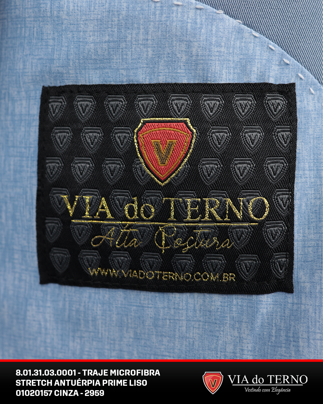 04 traje completo azul serenity slim comfort microfibra