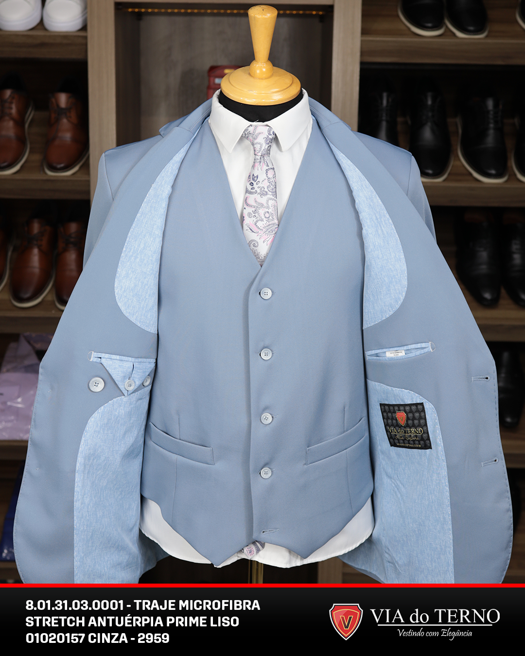 07 traje completo azul serenity slim comfort microfibra