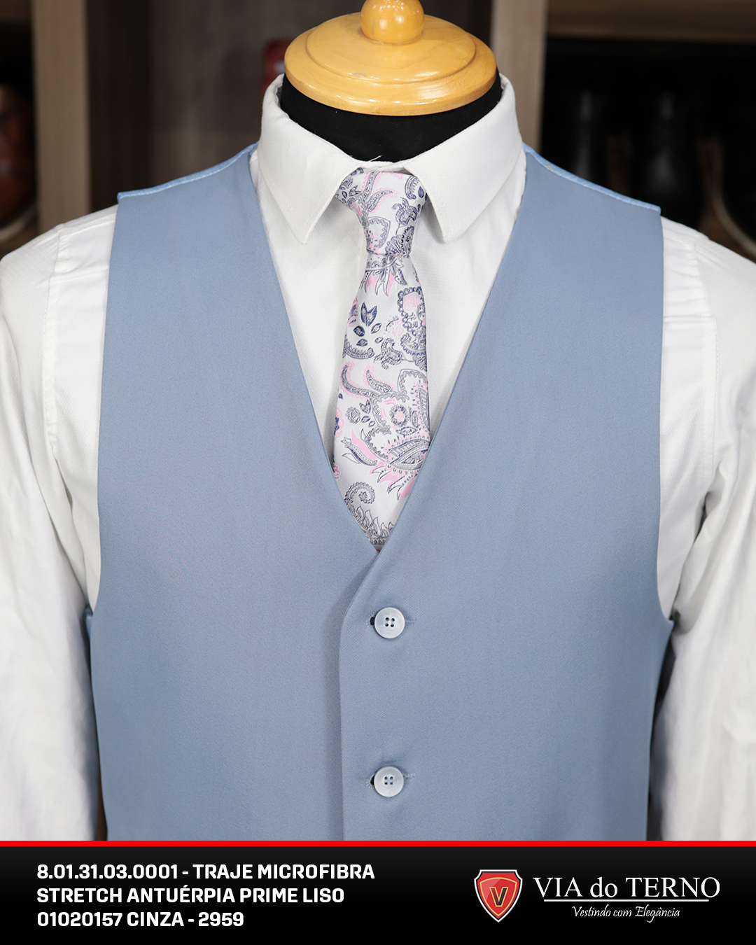 09 traje completo azul serenity slim comfort microfibra